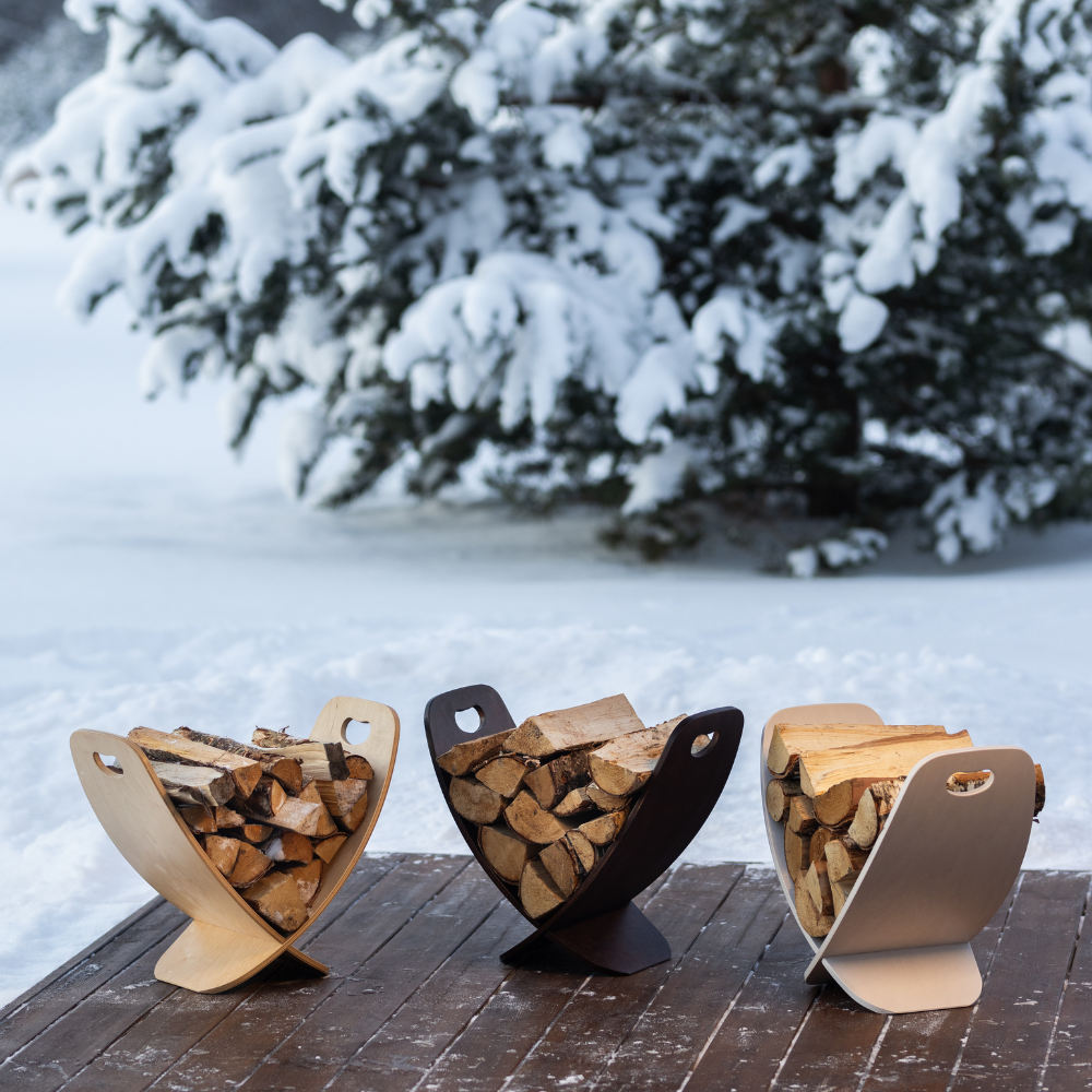 Firewood Stand Espresso