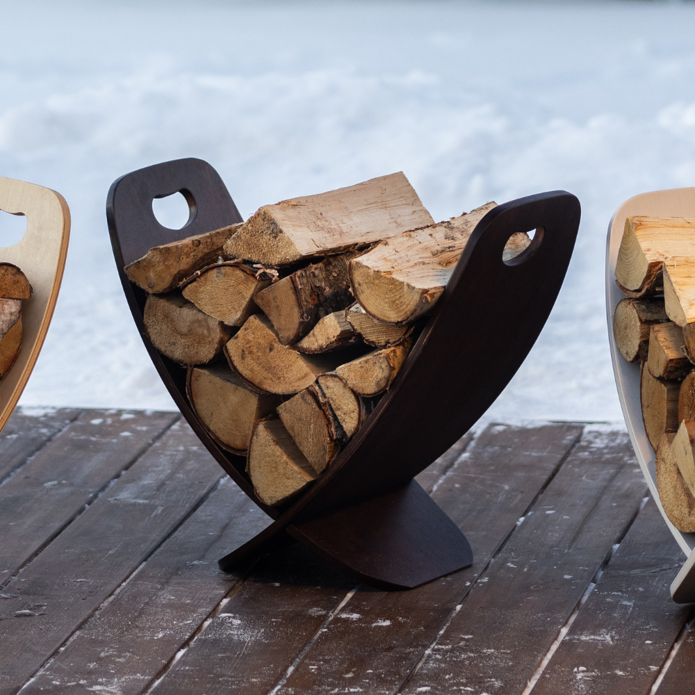 Firewood Stand Espresso